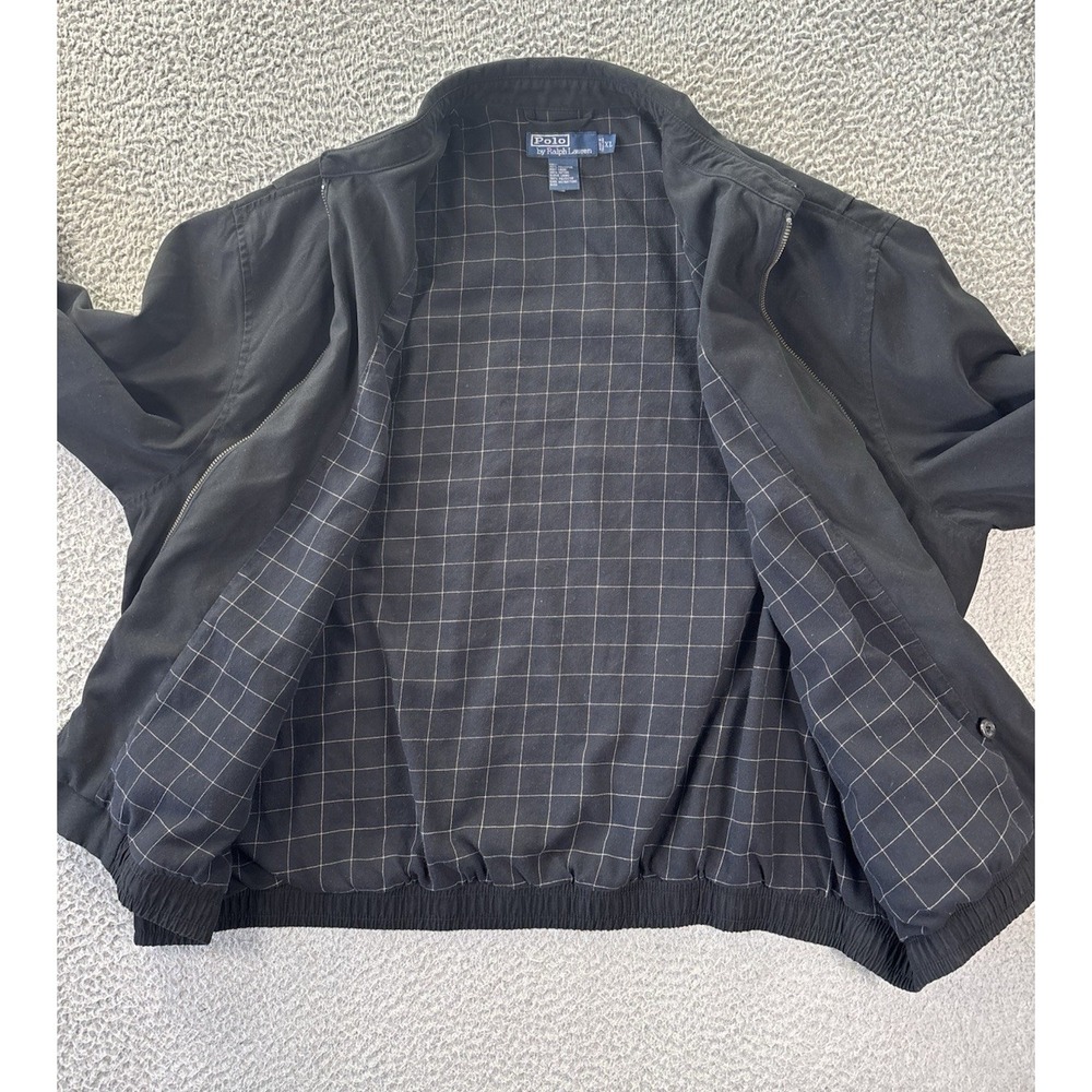 Polo by Ralph Lauren Black Bomber Jacket - Picture 9 of 13